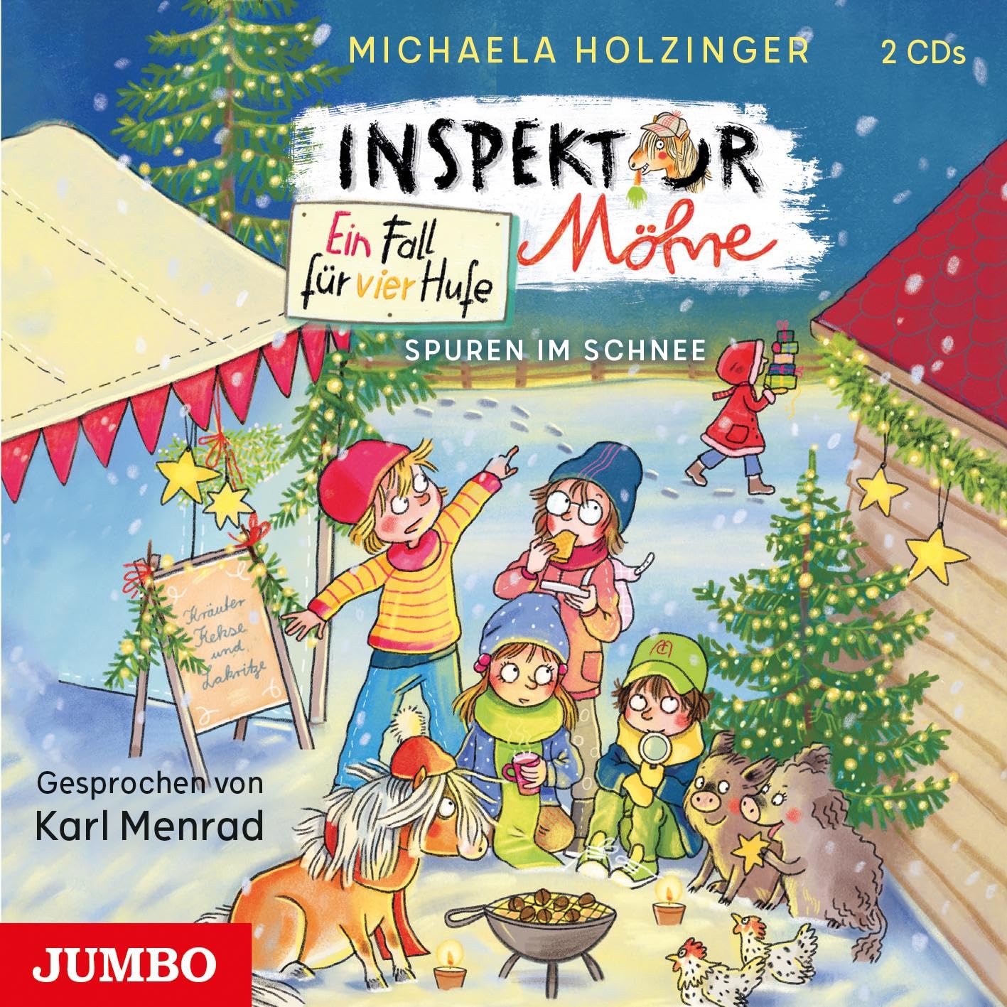 Inspektor Möhre. Ein Fall für vier Hufe 04. Spuren im Schnee cd