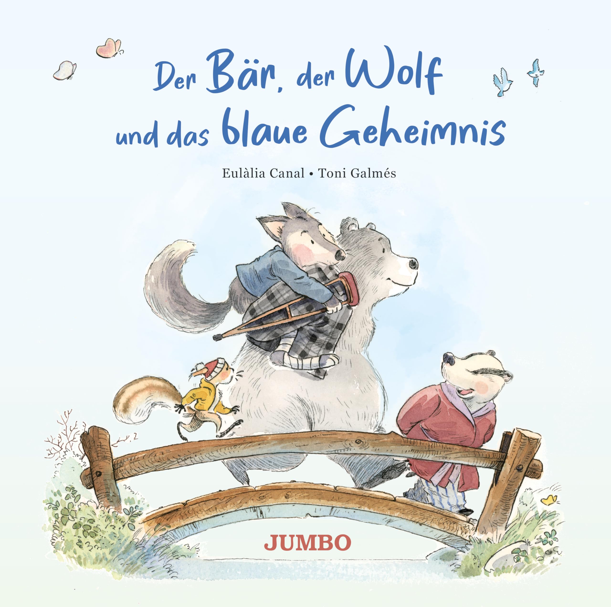 Der Bär, der Wolf und das blaue Geheimnis Children's books