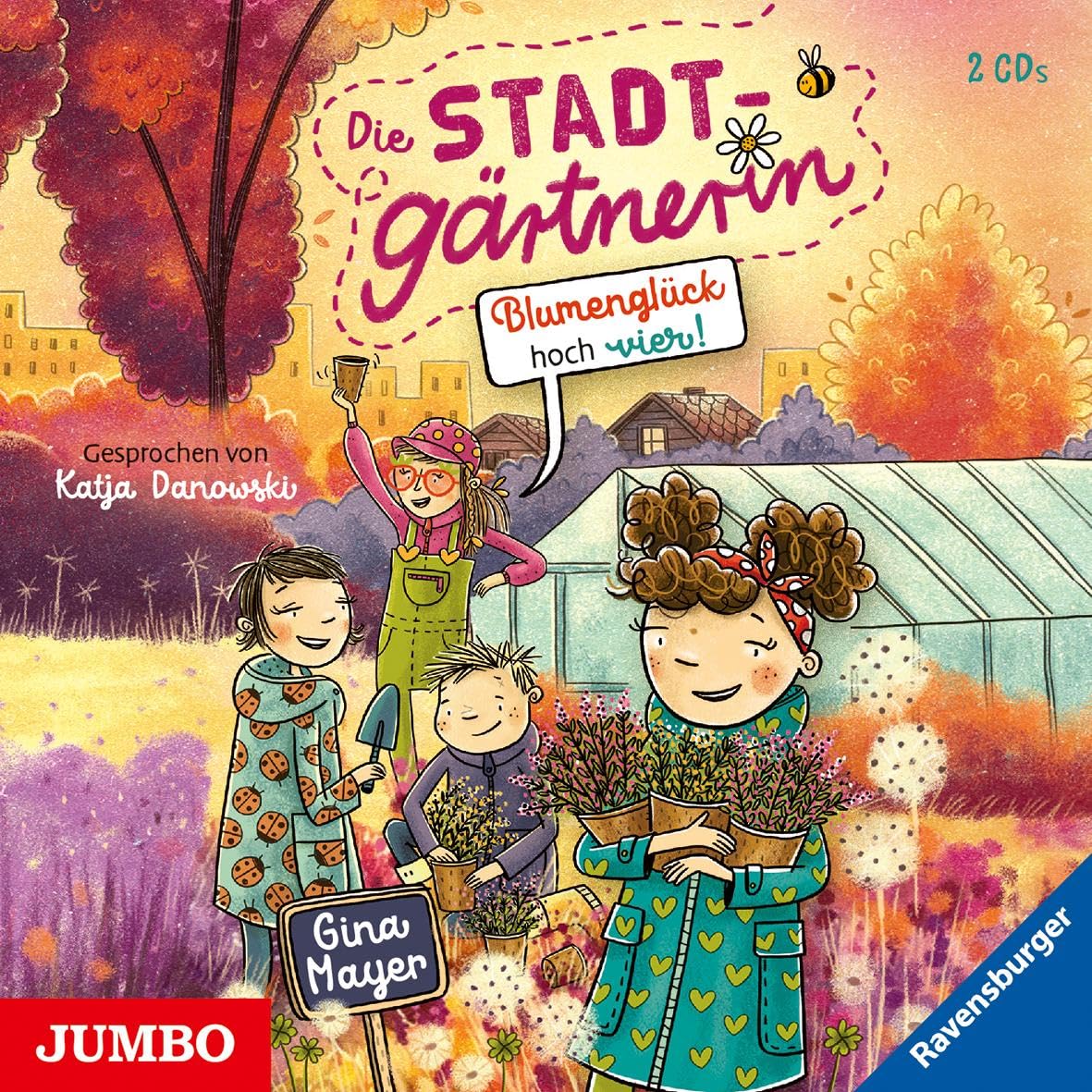 Die Stadtgärtnerin. Blumenglück hoch vier! Novels & Short Stories