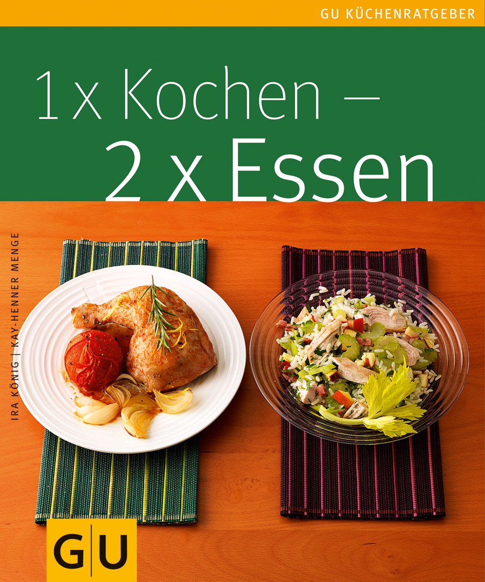 1x Kochen, 2x Essen Leisure, Home & Garden Books
