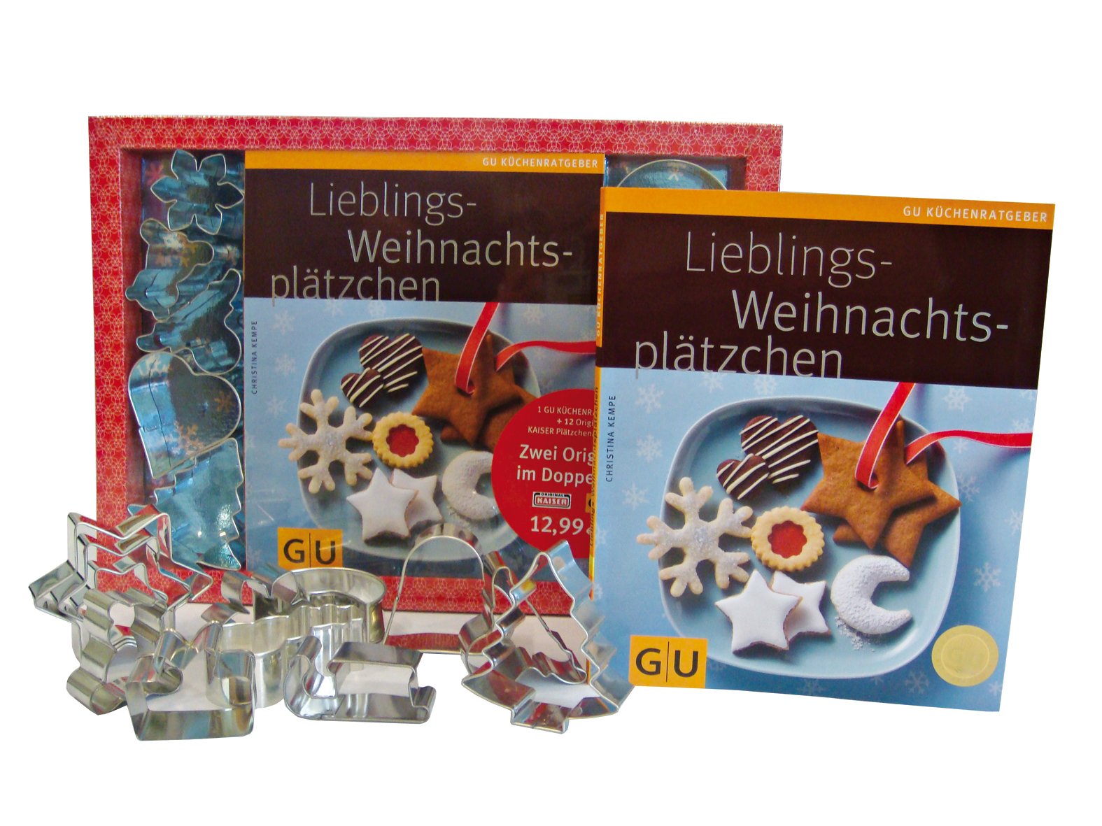 Lieblings-Weihnachtsplätzchen - Das Set: Mit 12 Original Kaiser Ausstechförmchen (GU BuchPlus) Leisure, Home & Garden