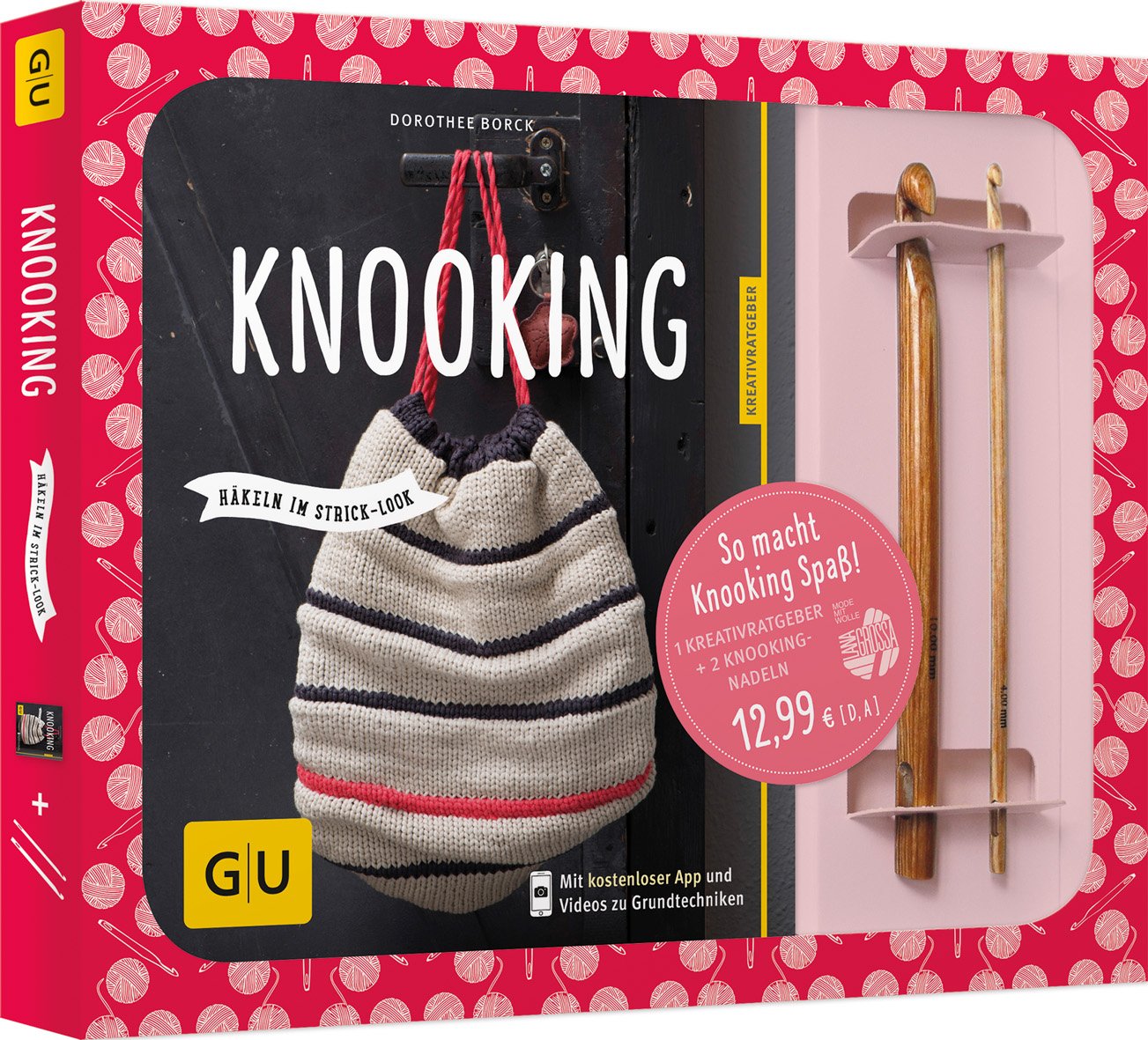 Set: Knooking - Häkeln im Stricklook (GU Kreativ Spezial) Hobbies & Crafts