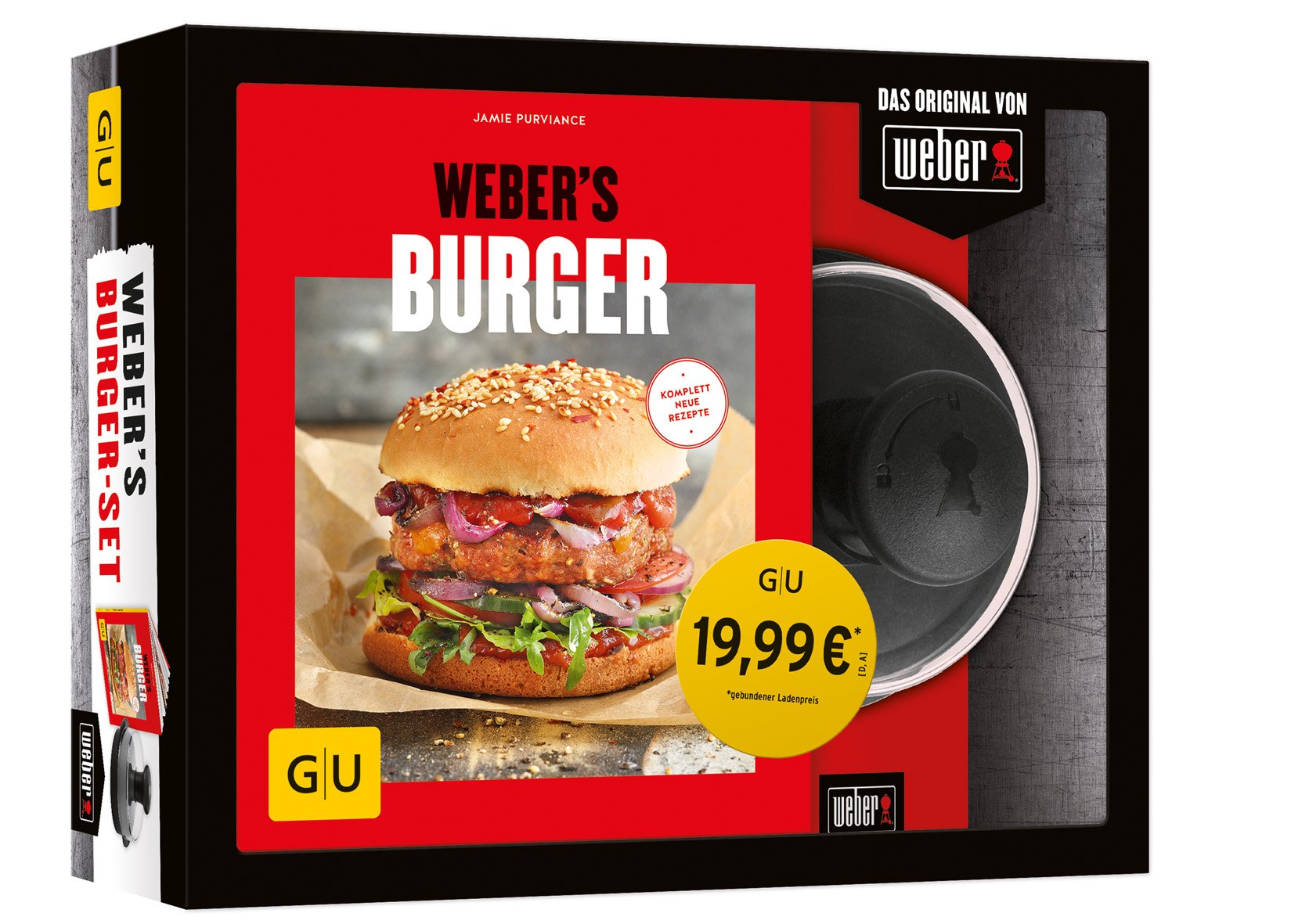 Weber's Burger-Set: Komplett neue Rezepte (Weber's Grillen) Leisure, Home & Garden