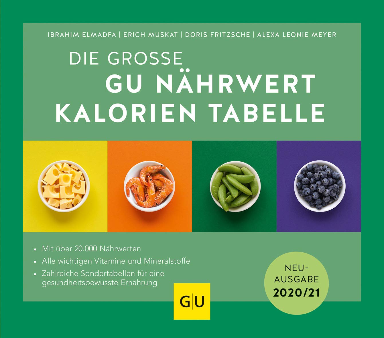 Die große GU Nährwert-Kalorien-Tabelle Medicine