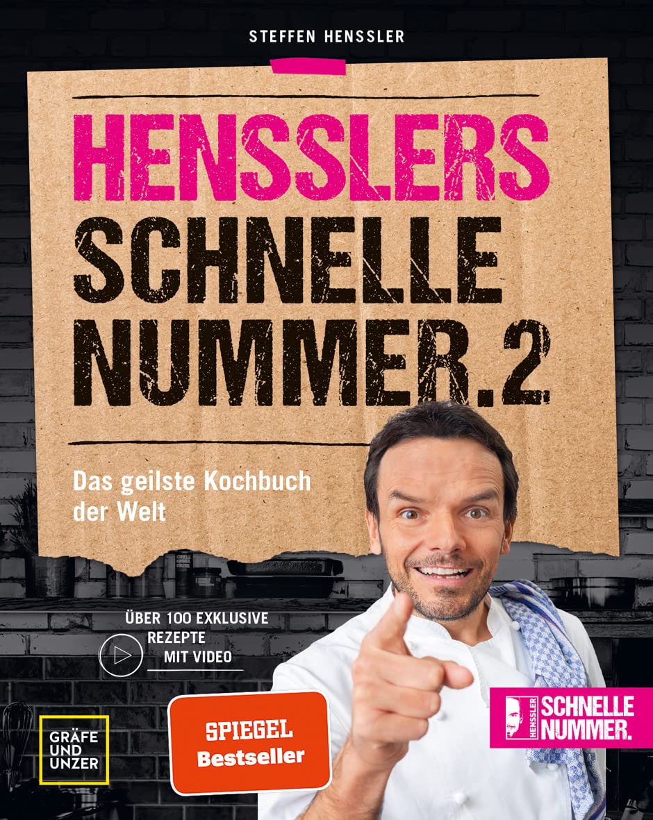 Hensslers schnelle Nummer 2: Das geilste Kochbuch der Welt (Promi- und Fernsehköch*innen) Leisure, Home & Garden