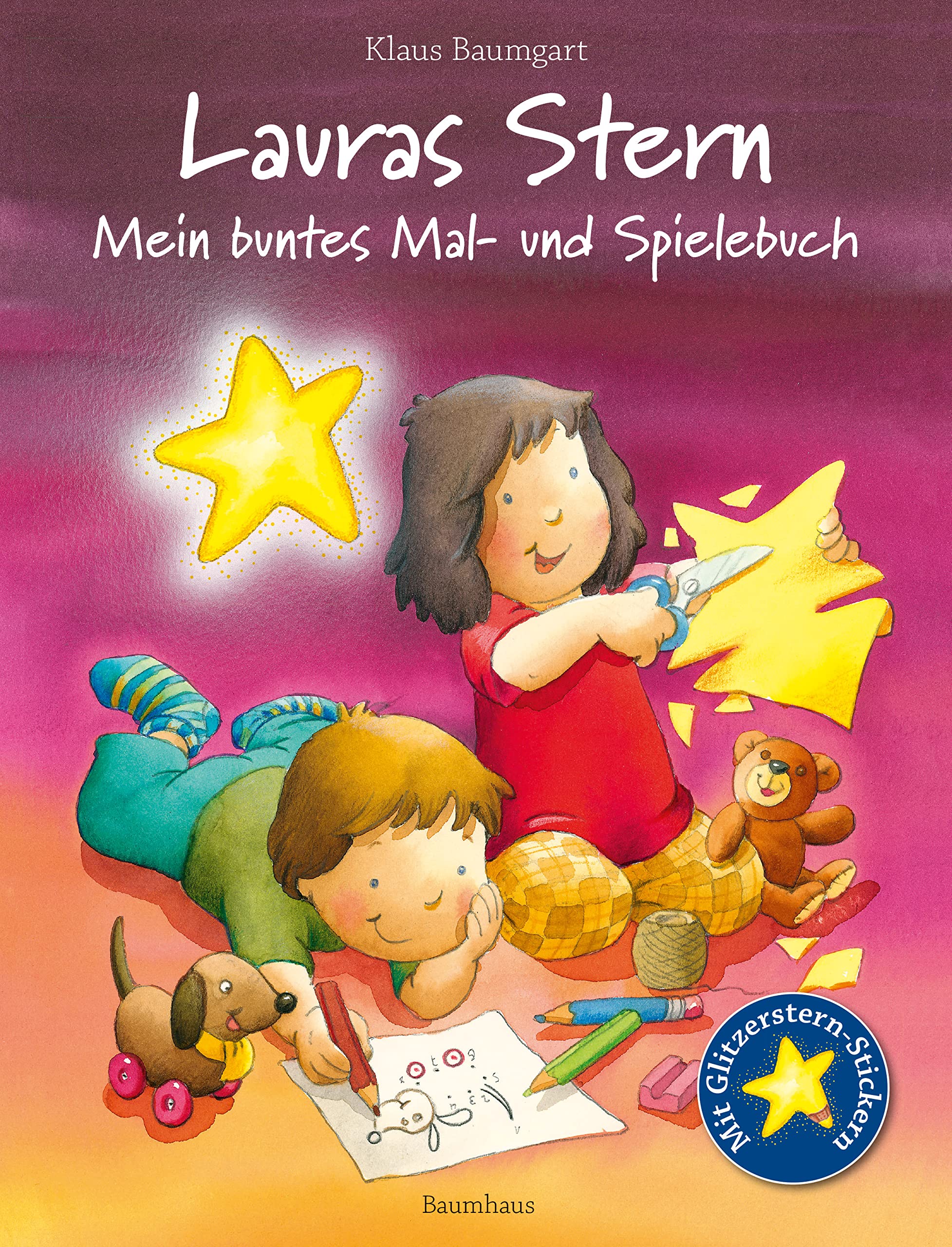 Lauras Stern - Mein buntes Mal- und Spielebuch Tiptoi & Games