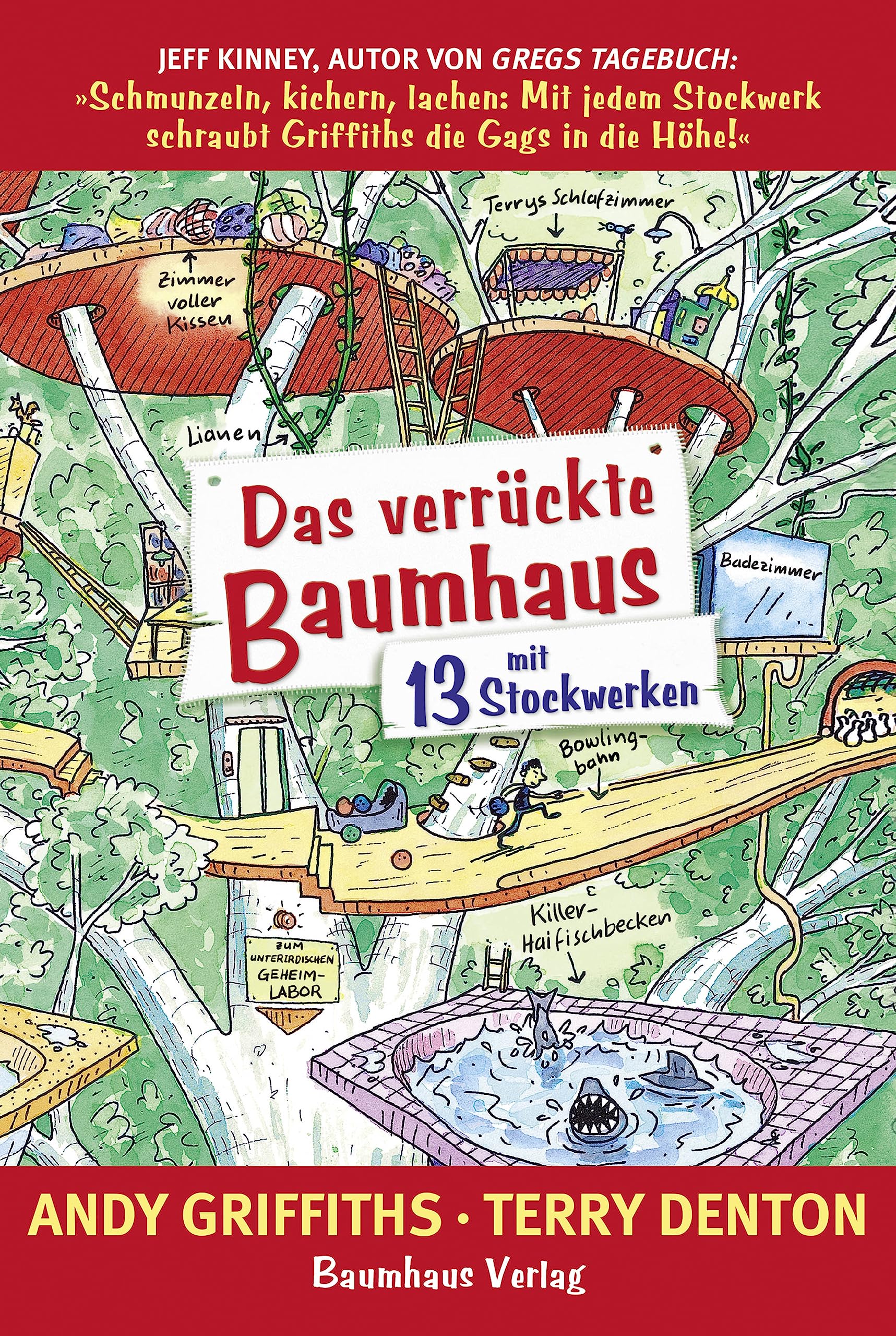 Das verrückte Baumhaus - mit 13 Stockwerken: Band 1 Manga