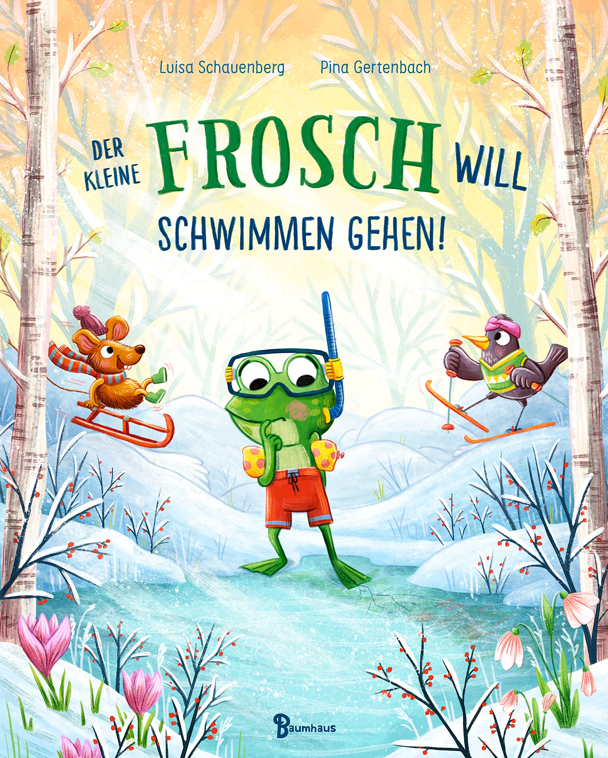 Der kleine Frosch will schwimmen gehen! Business & Technology