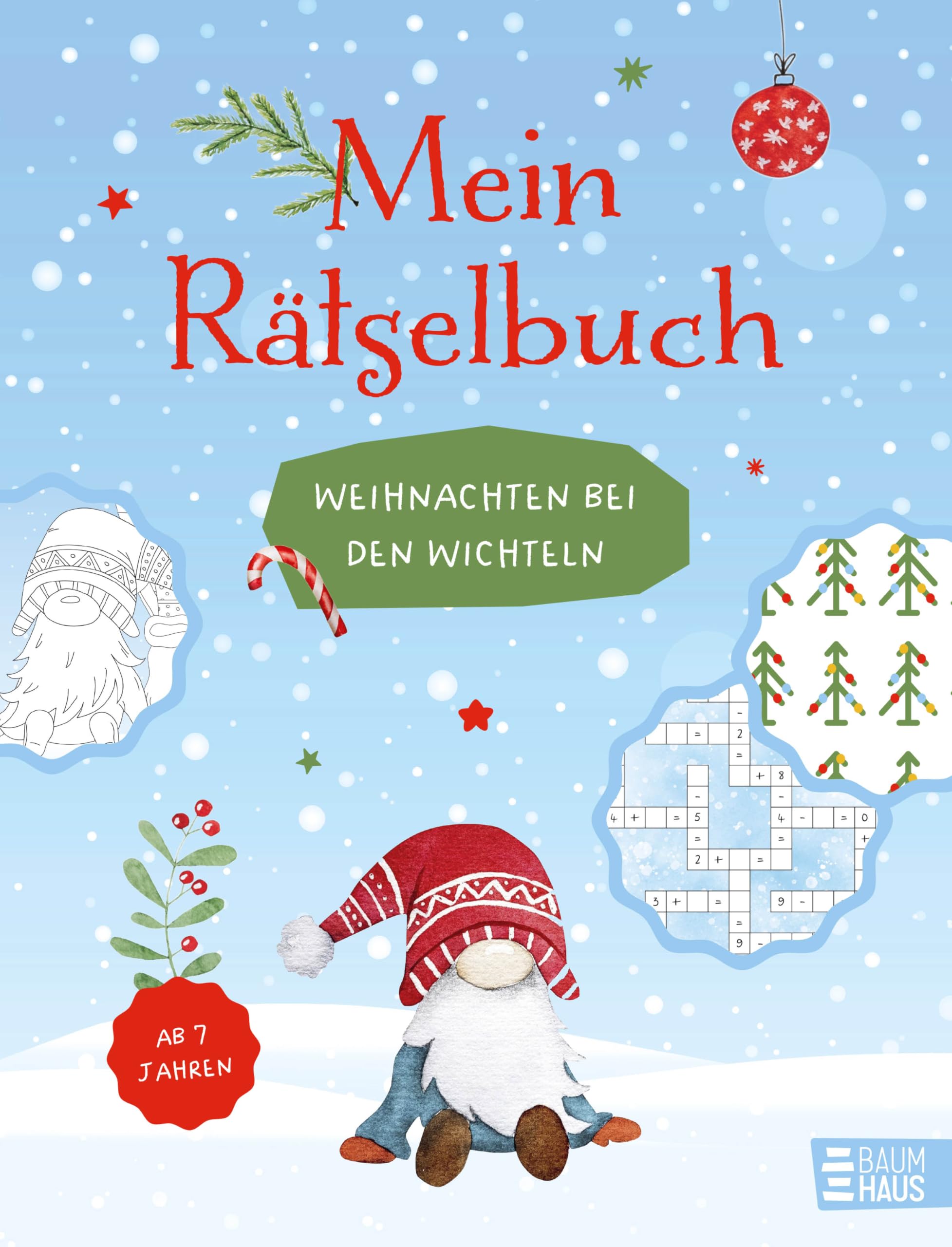 Mein Rätselbuch - Weihnachten bei den Wichteln Leisure & Fun