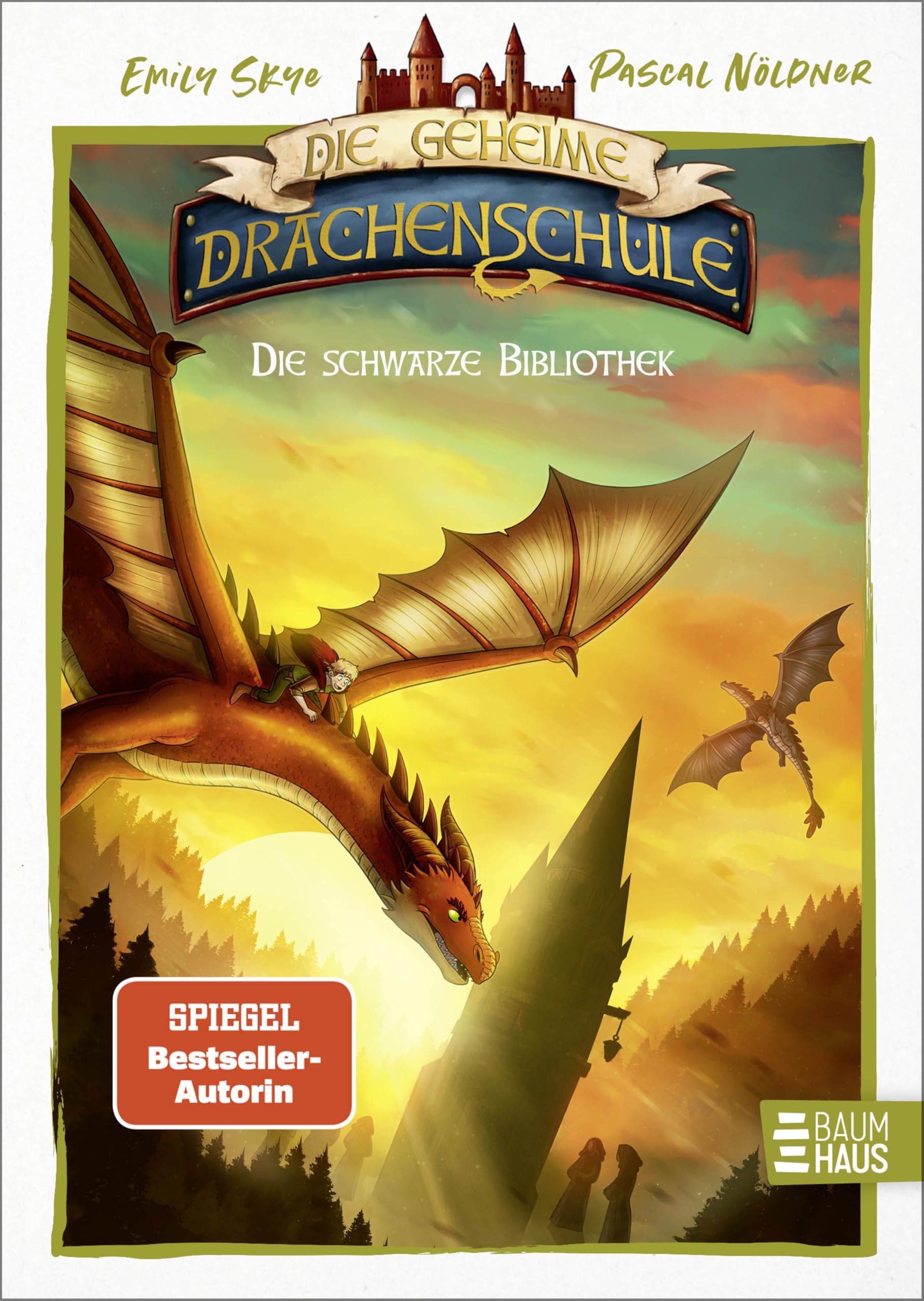 Die geheime Drachenschule - Die schwarze Bibliothek Manga