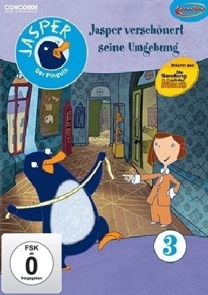 Jasper, Der Pinguin, DVD-Videos, Nr.3 : Jasper verschönert seine Umgebung, 1 DVD Films