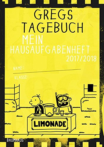 Gregs Tagebuch - Mein Hausaufgabenheft 2017/2018. 5 Exemplare Manga