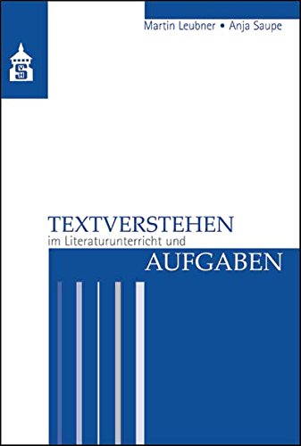 Textverstehen im Literaturunterrricht und Aufgaben Contemporary literature