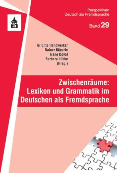 Zwischenräume: Lexikon und Grammatik im Deutschen als Fremdsprache book