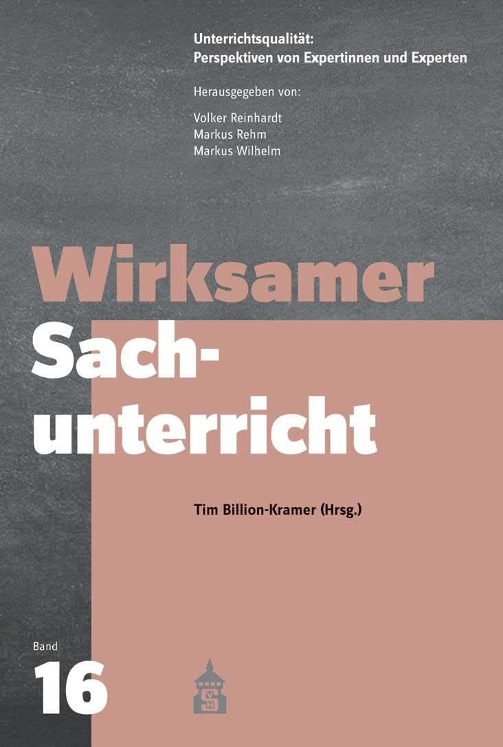 Wirksamer Sachunterricht (Unterrichtsqualität: Perspektiven von Expertinnen und Experten) Learning & Reference