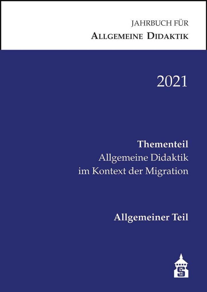 Jahrbuch für Allgemeine Didaktik 2021 Learning & Reference