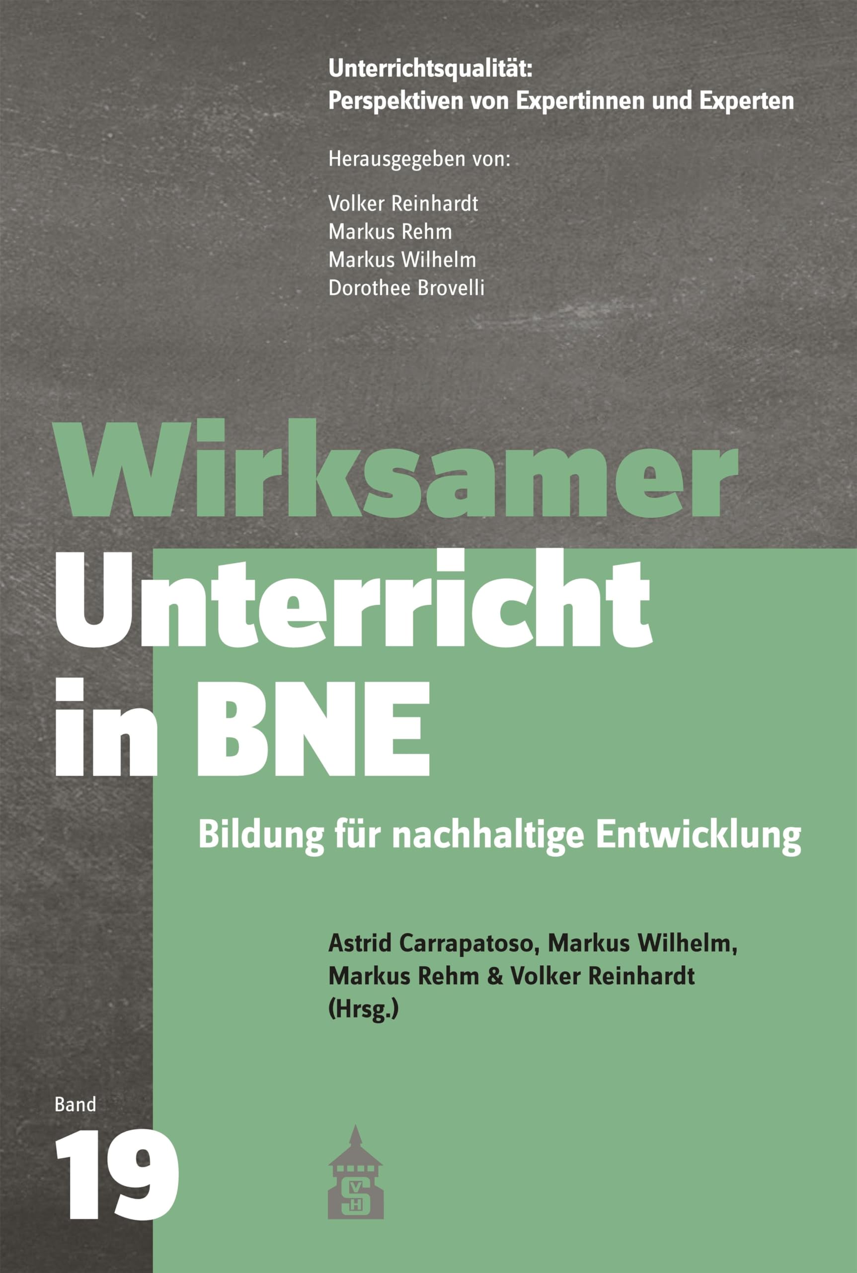 Wirksamer Unterricht in BNE Learning & Reference