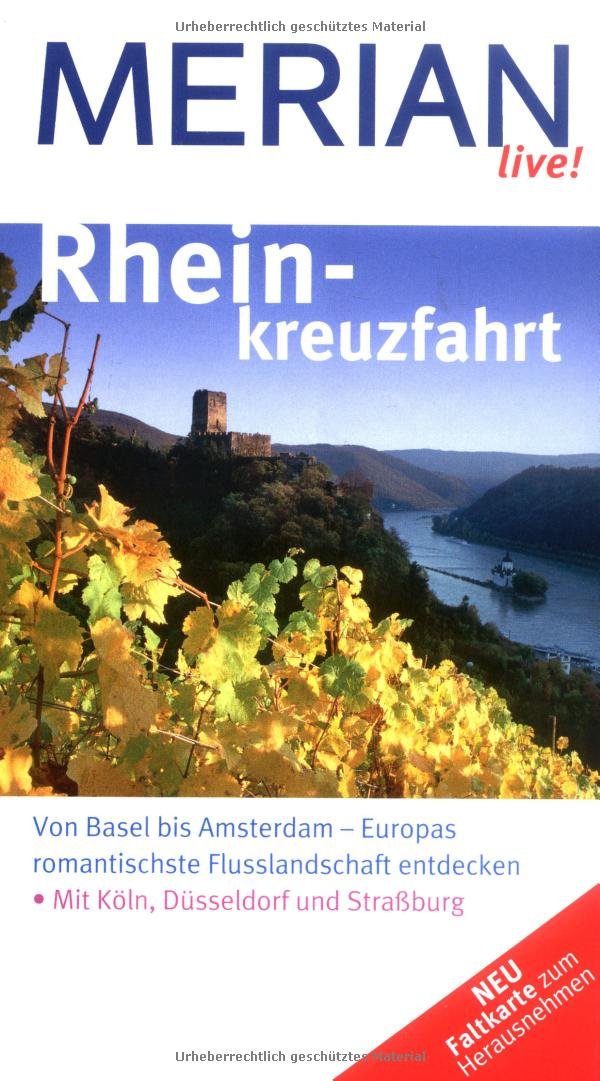 MERIAN live! Reiseführer Rheinkreuzfahrt Leisure, Home & Garden