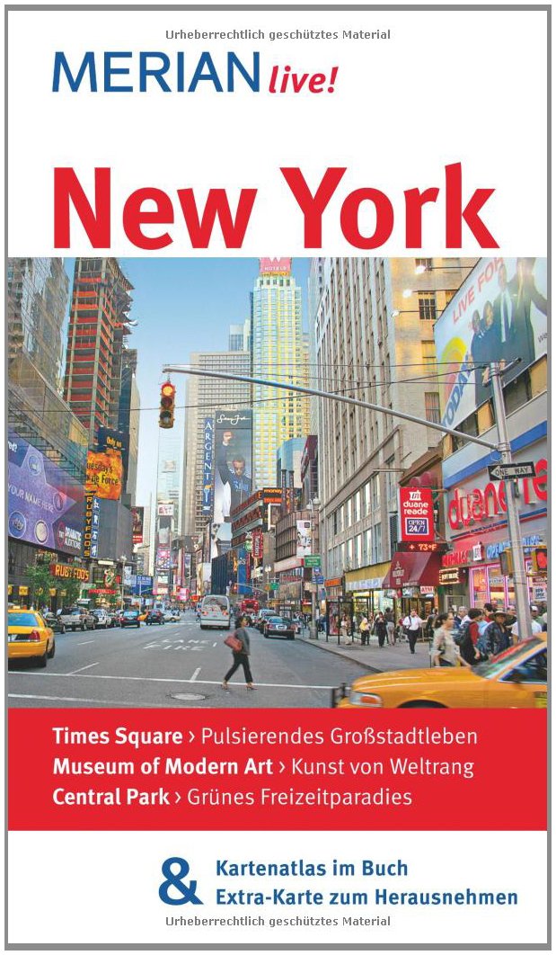 MERIAN live! Reiseführer New York: Mit Kartenatlas im Buch und Extra-Karte zum Herausnehmen Leisure, Home & Garden