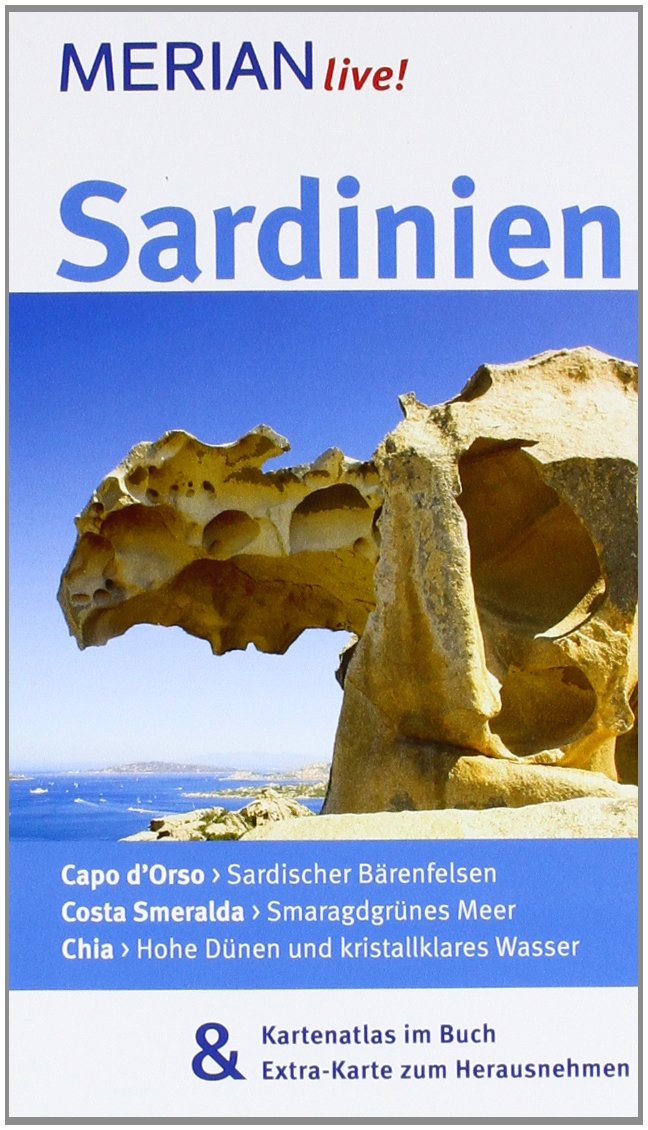 MERIAN live! Reiseführer Sardinien: Mit Kartenatlas im Buch und Extra-Karte zum Herausnehmen Travel