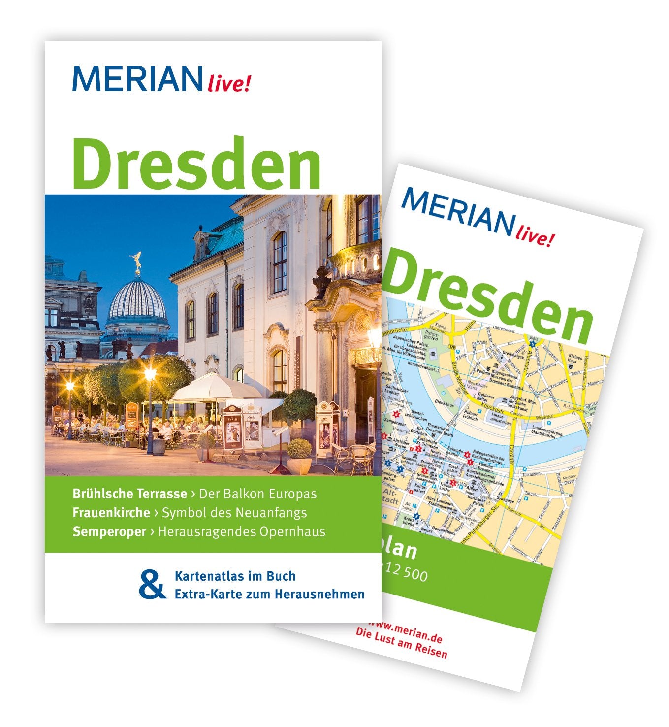 MERIAN live! Reiseführer Dresden und das Elbland: Mit Kartenatlas im Buch und Extra-Karte zum Herausnehmen Leisure, Home & Garden