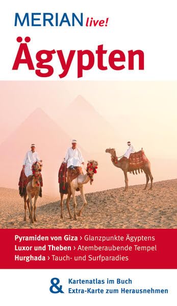 MERIAN live! Reiseführer Ägypten: Mit Kartenatlas im Buch und Extra-Karte zum Herausnehmen Leisure, Home & Garden
