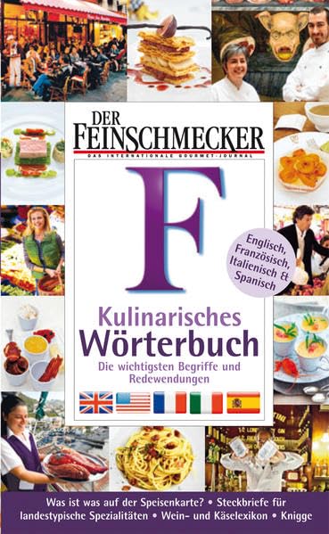 DER FEINSCHMECKER Guide Kulinarisches Wörterbuch Leisure, Home & Garden