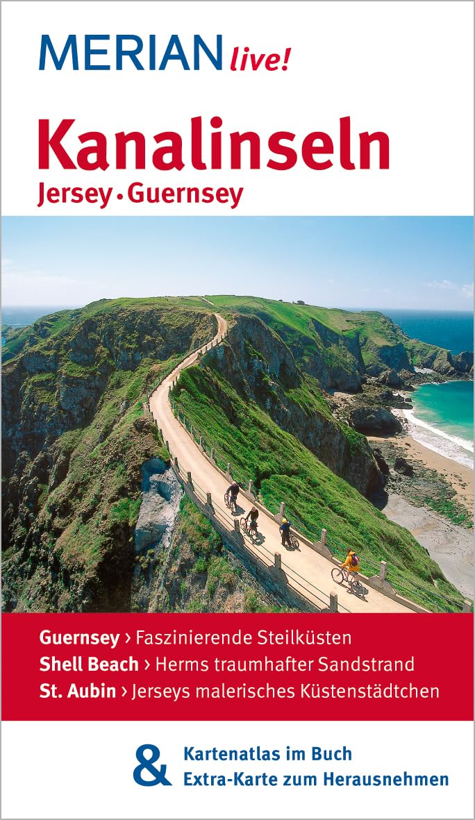 Kanalinseln Jersey Guernsey, (inkl. Kartenatlas im Buch und Extra-Karte zum Herausnehmen): MERIAN live! – Mit Kartenatlas im Buch und Extra-Karte zum Herausnehmen Leisure, Home & Garden