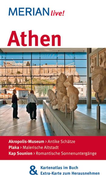 MERIAN live! Reiseführer Athen: MERIAN live! - Mit Kartenatlas im Buch und Extra-Karte zum Herausnehmen Leisure, Home & Garden