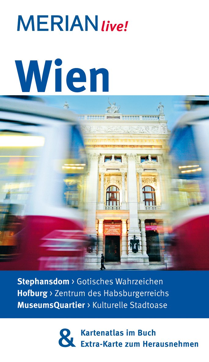 MERIAN live! Reiseführer Wien: MERIAN live! - Mit Kartenatlas im Buch und Extra-Karte zum Herausnehmen Leisure, Home & Garden