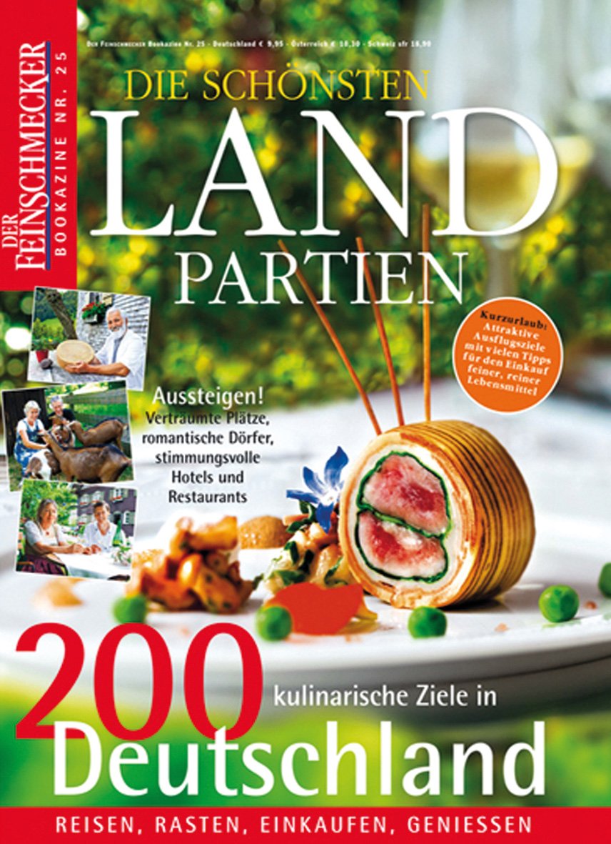 Feinschmecker Bookazines 25. Die schönsten Landpartien Leisure, Home & Garden