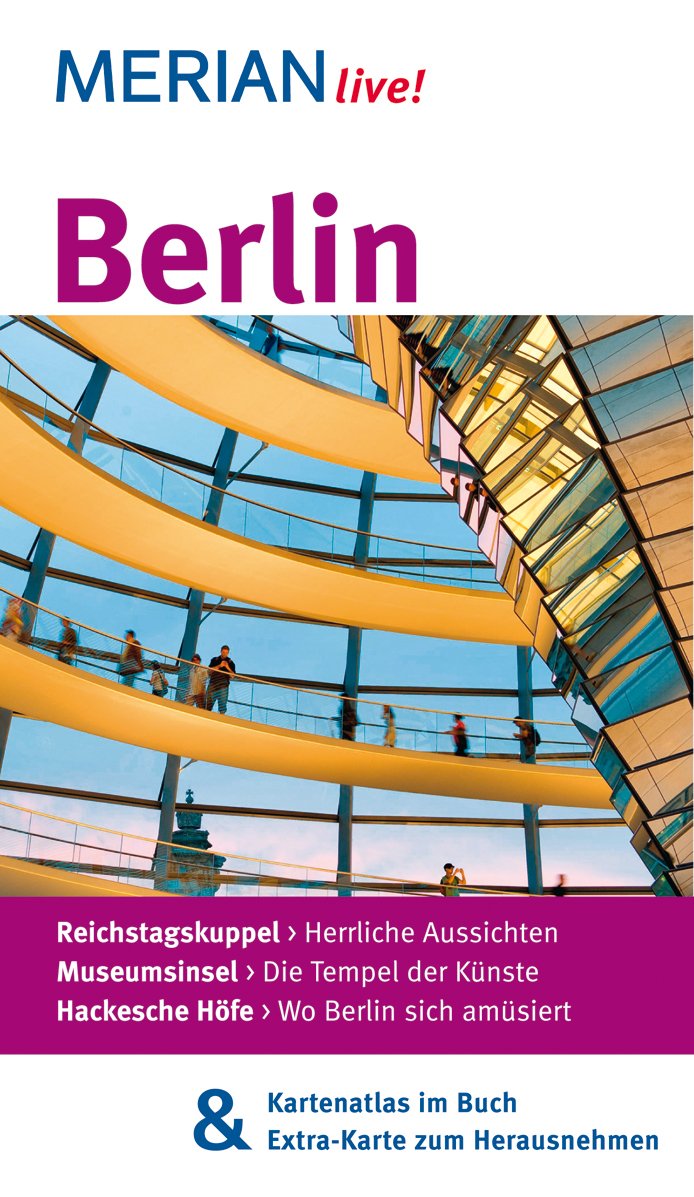 MERIAN live! Reiseführer Berlin: MERIAN live! - Mit Kartenatlas im Buch und Extra-Karte zum Herausnehmen Leisure, Home & Garden