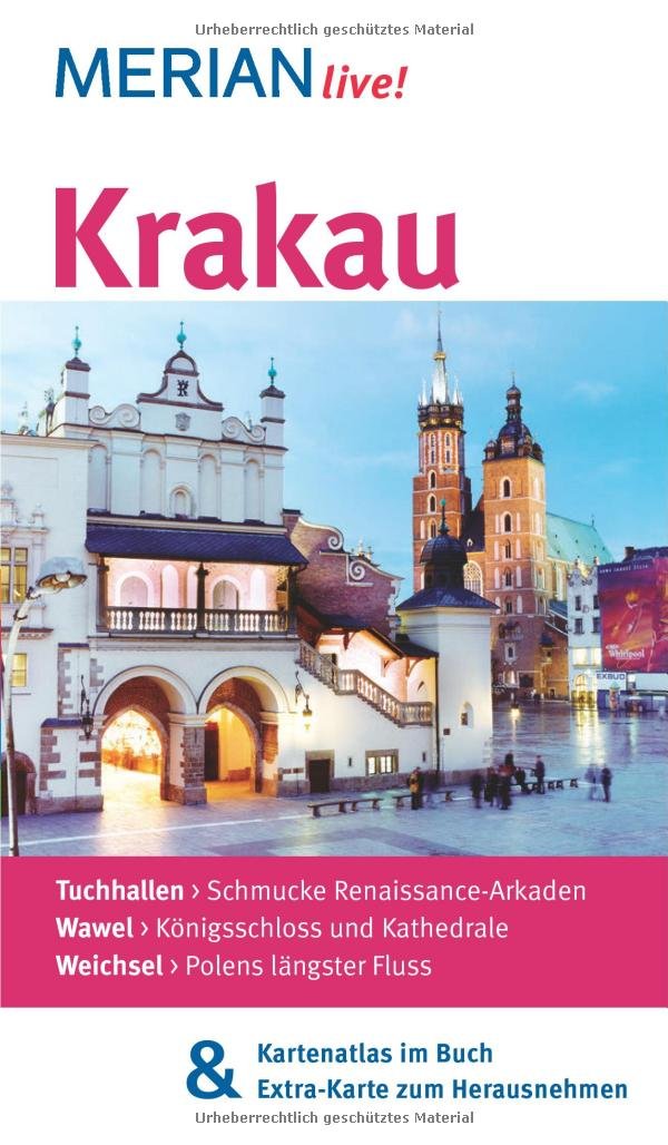MERIAN live! Reiseführer Krakau: MERIAN live! - mit Kartenatlas im Buch und Extra-Karte zum Herausnehmen Leisure, Home & Garden