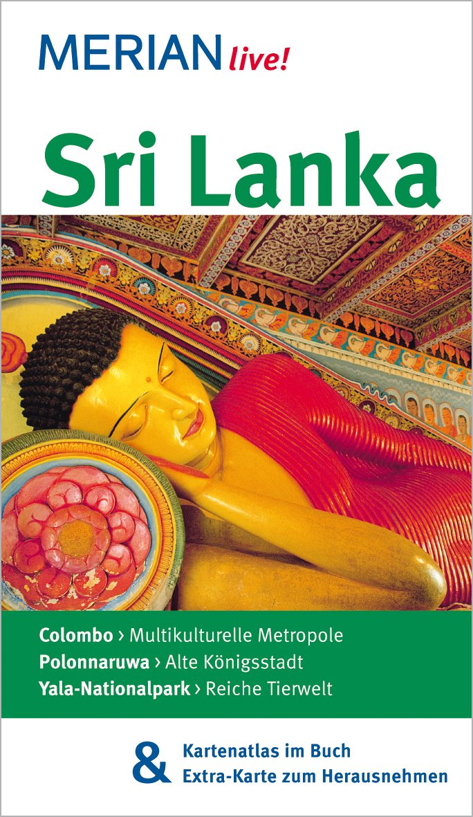 MERIAN live! Reiseführer Sri Lanka: MERIAN live! - MIt Kartenatlas im Buch und Extra-Karte zum Herausnehmen Leisure, Home & Garden