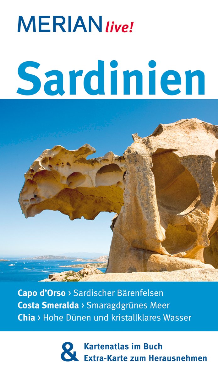 MERIAN live! Reiseführer Sardinien: MERIAN live! - Mit Kartenatlas im Buch und Extra-Karte zum Herausnehmen Leisure, Home & Garden Books