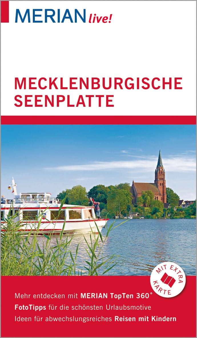 MERIAN live! Reiseführer Mecklenburgische Seenplatte: MERIAN live! - Mit Kartenatlas im Buch und Extra-Karte zum Herausnehmen Leisure, Home & Garden