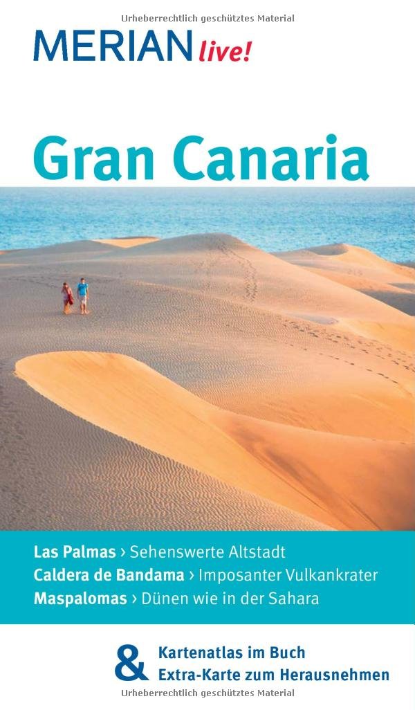 MERIAN live! Reiseführer Gran Canaria: MERIAN live! - Mit Kartenatlas im Buch und Extra-Karte zum Herausnehmen Leisure, Home & Garden