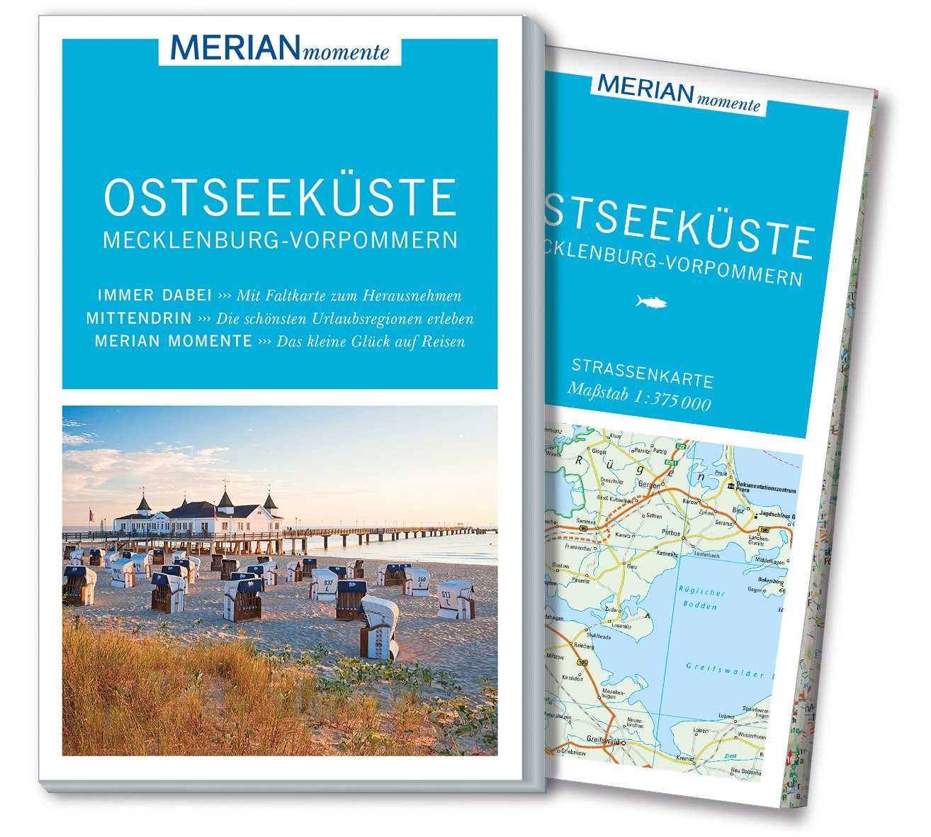 MERIAN momente Reiseführer Ostseeküste Mecklenburg-Vorpommern: Mit Extra-Karte zum Herausnehmen Leisure, Home & Garden