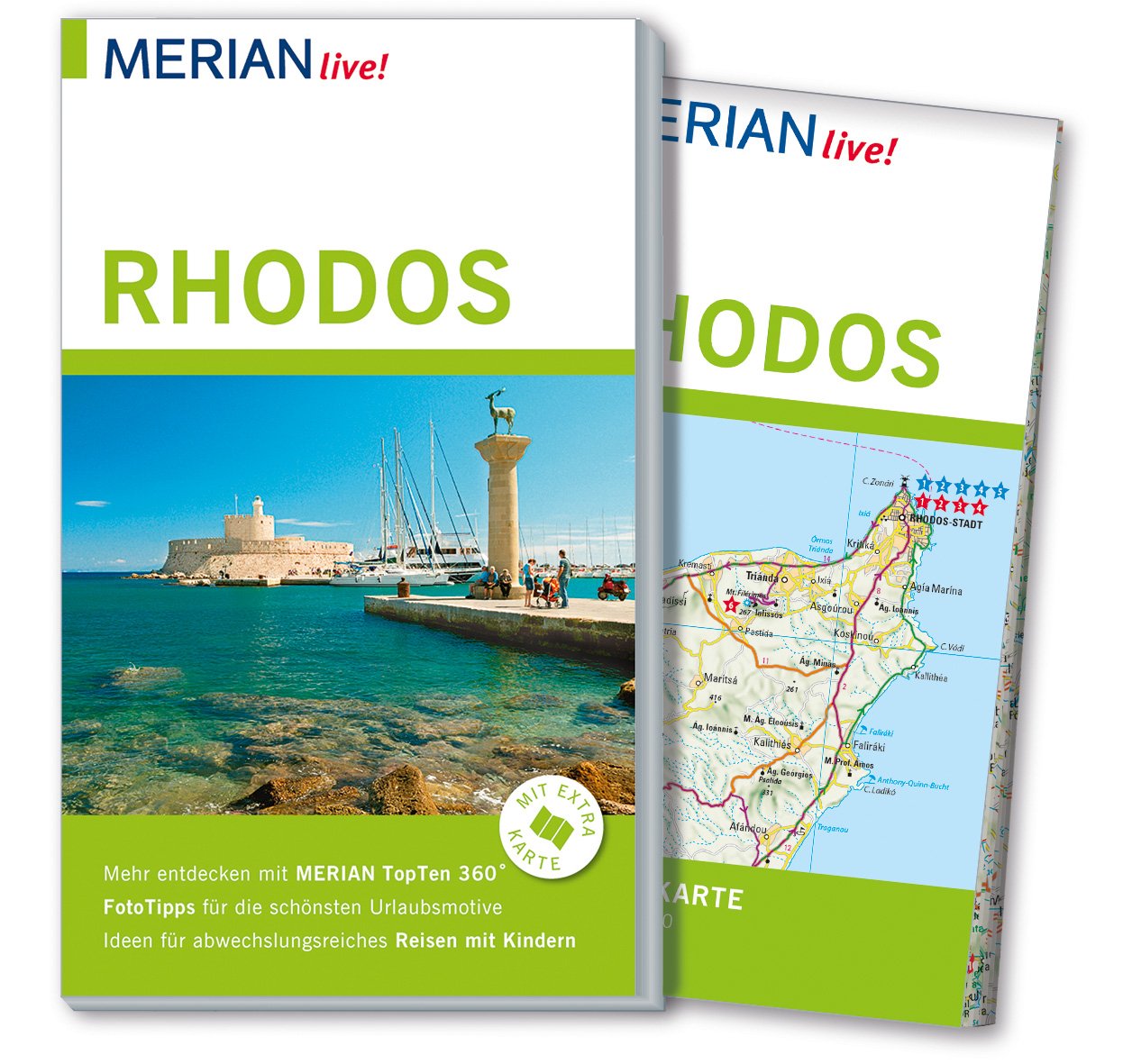 MERIAN live! Reiseführer Rhodos: Mit Extra-Karte zum Herausnehmen Leisure, Home & Garden