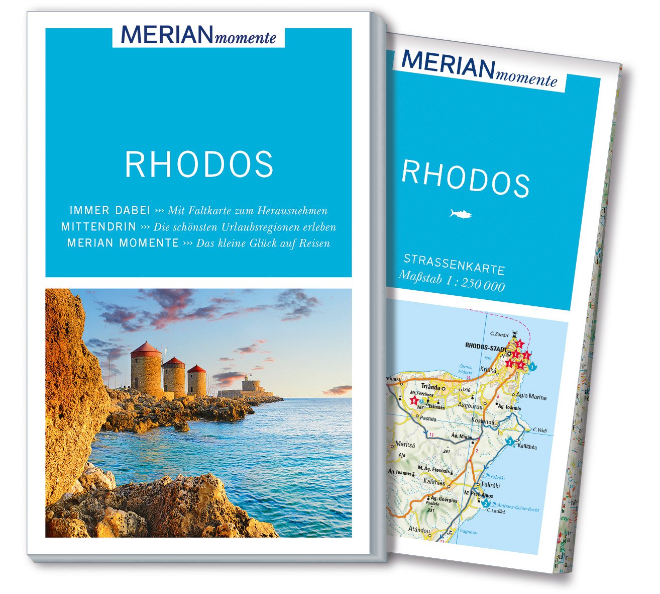 MERIAN momente Reiseführer Rhodos: Mit Extra-Karte zum Herausnehmen Leisure, Home & Garden