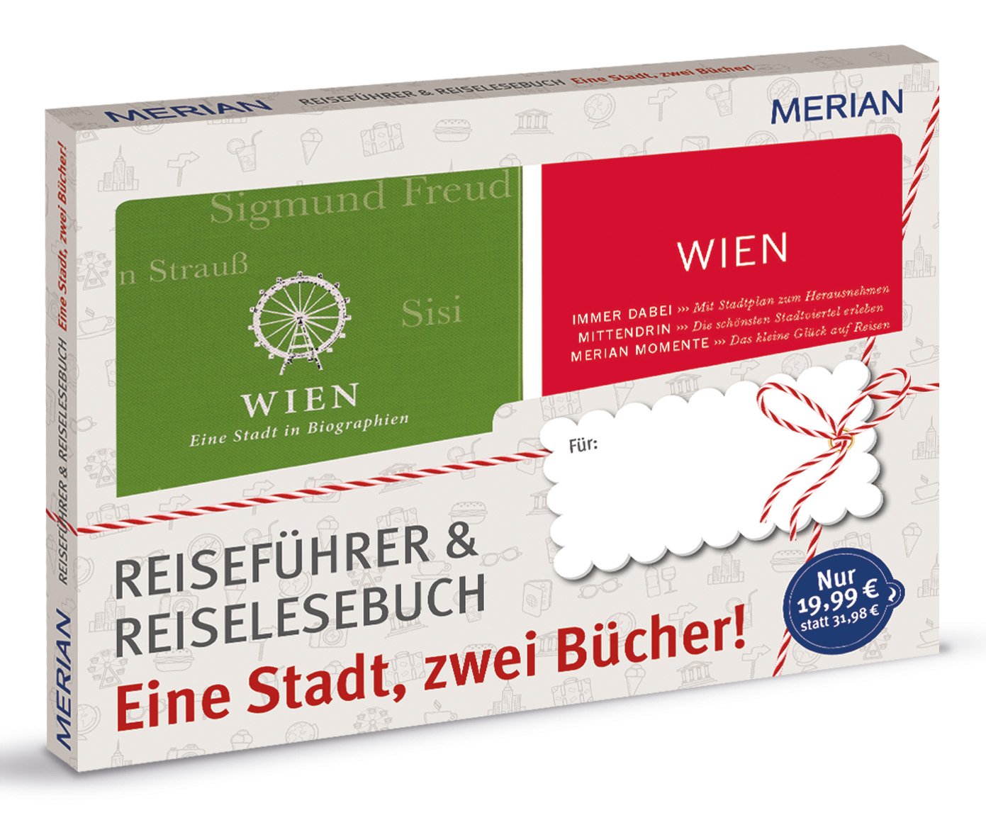 MERIAN momente Reiseführer Wien - Eine Stadt, zwei Bücher: Geschenkbox zum Vorteilspreis Leisure, Home & Garden