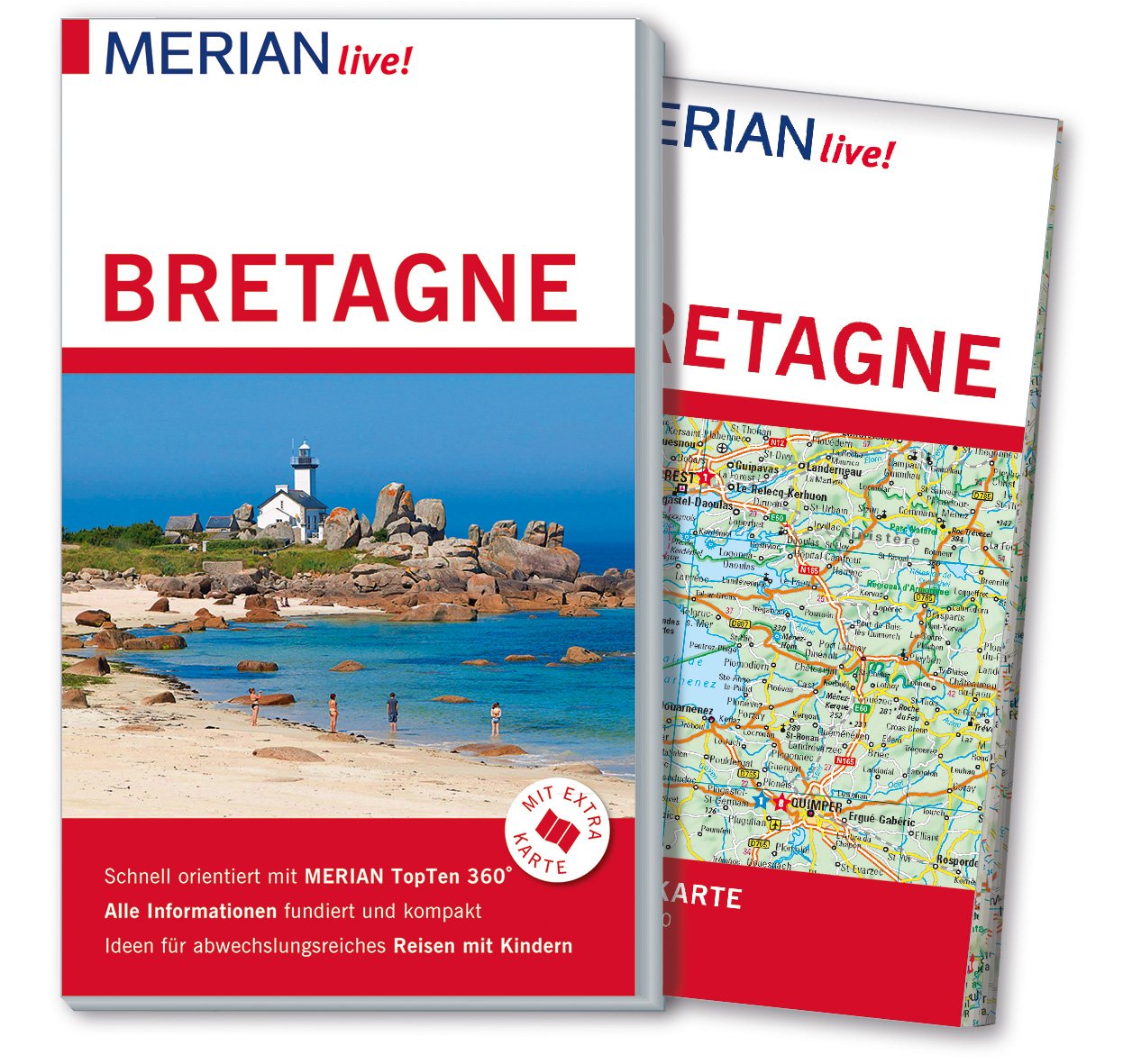 MERIAN live! Reiseführer Bretagne: Mit Extra-Karte zum Herausnehmen Leisure, Home & Garden