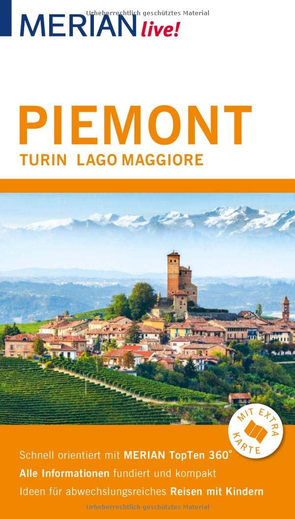 MERIAN live! Reiseführer Piemont Turin Lago Maggiore Leisure, Home & Garden