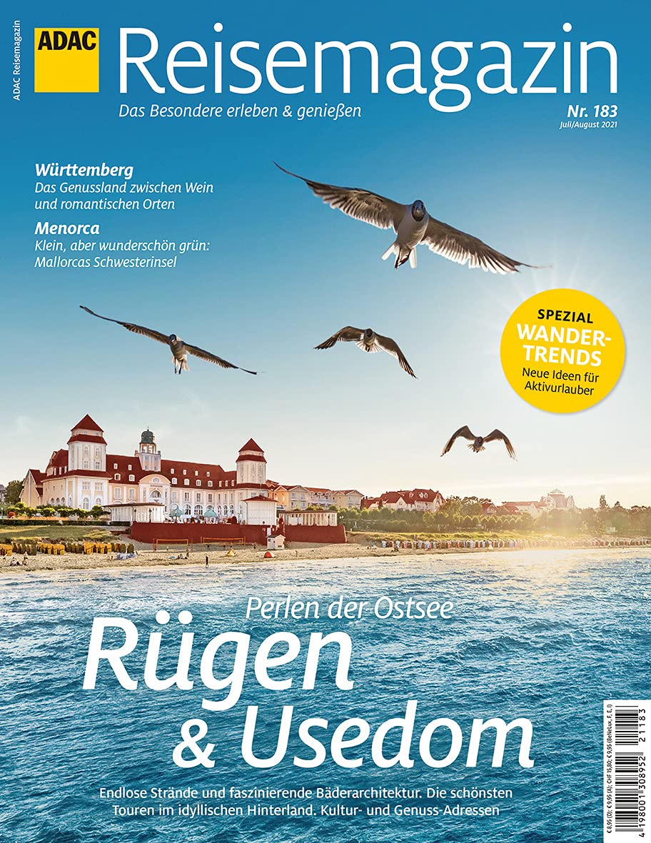 ADAC Reisemagazin Schwerpunkt Rügen + Usedom/Mecklenburg Vorpommern book