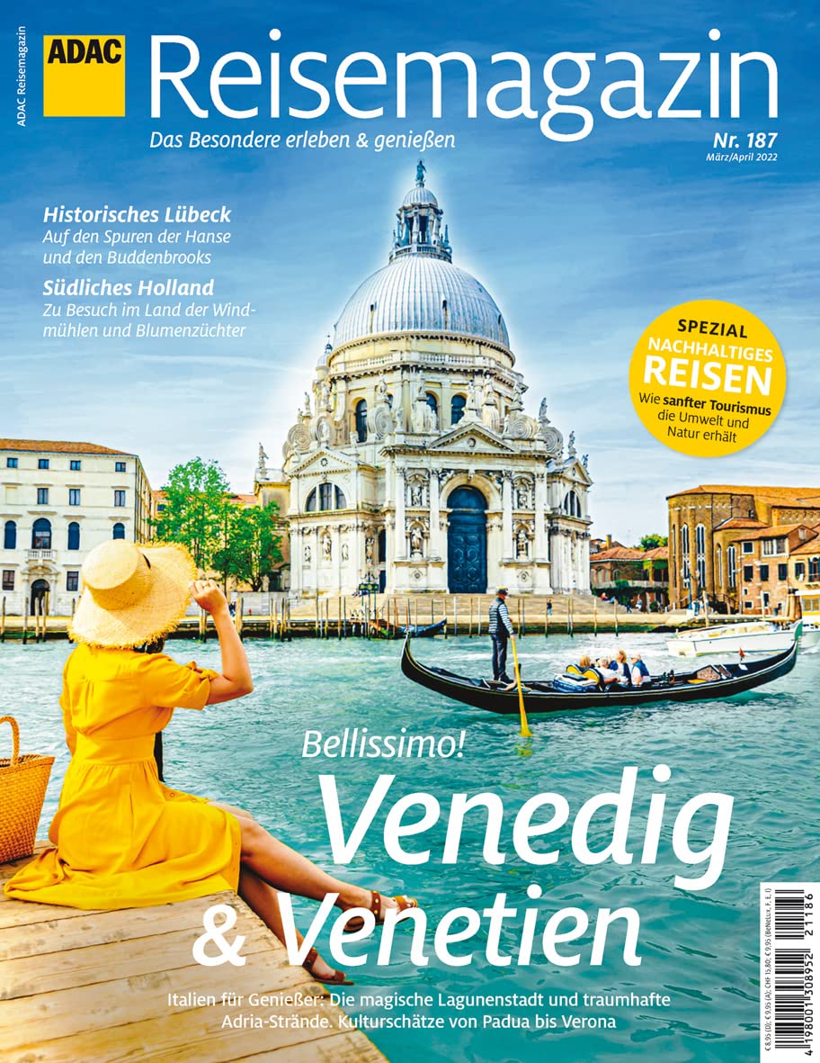ADAC Reisemagazin mit Titelthema Venedig & Venetien book
