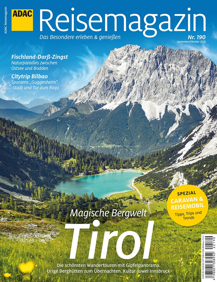 ADAC Reisemagazin mit Titelthema Tirol und Innsbruck Leisure, Home & Garden Books