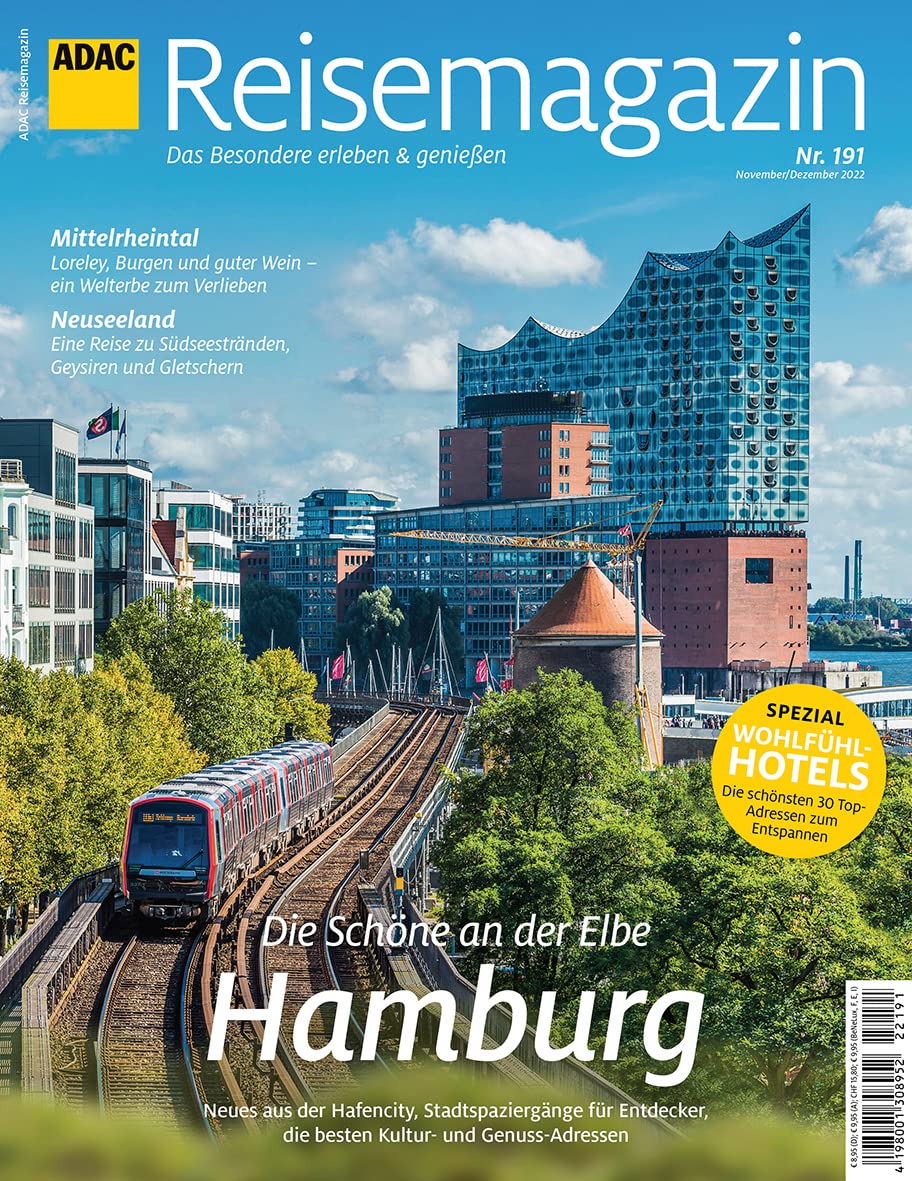 ADAC Reisemagazin mit Titelthema Hamburg book