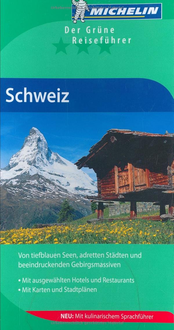 Schweiz (GUIDES VERTS/GROEN MICHELIN) Leisure, Home & Garden