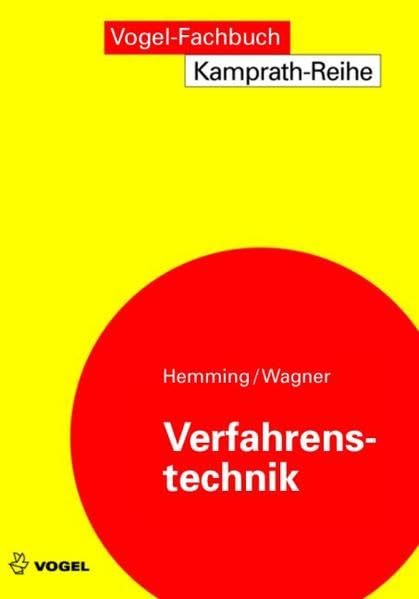 Verfahrenstechnik (Kamprath-Reihe) Business & Technology