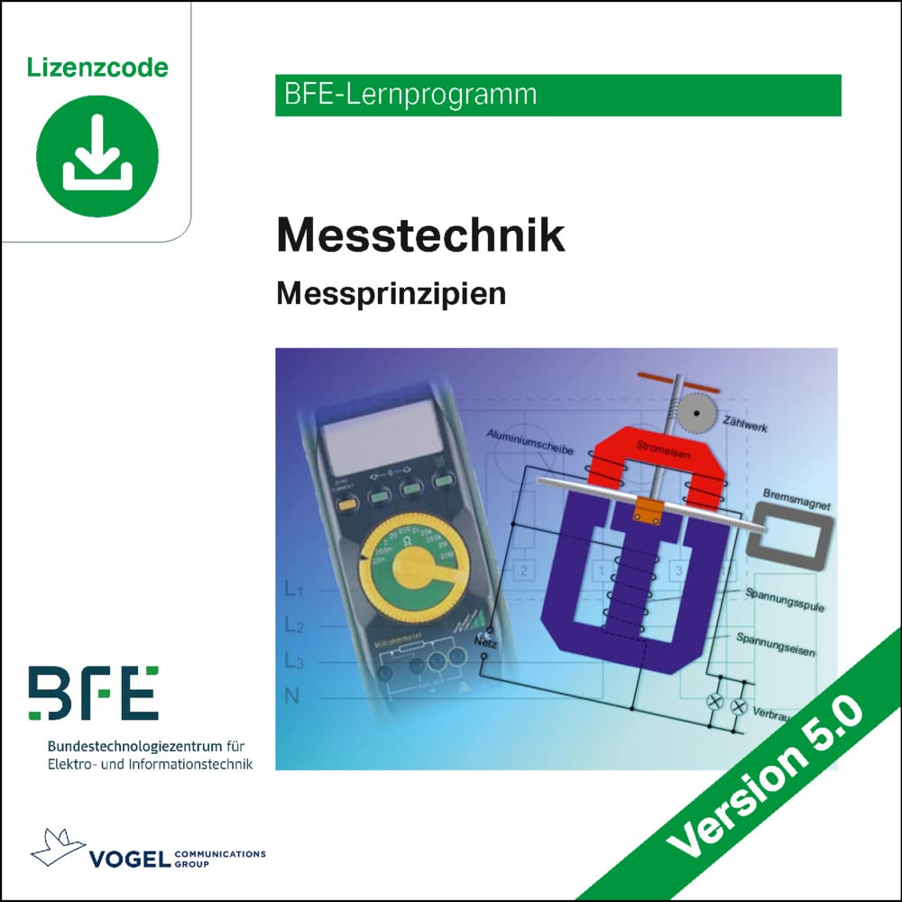 Messtechnik: Messprinzipien Version 5.0 (BFE-Lernprogramm) Business & Technology
